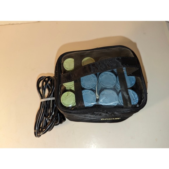 Conair Instant Heat 12 Roller W/ Clips Travel Set #HS28R Waves And Curls Tested - Picture 12 of 12
